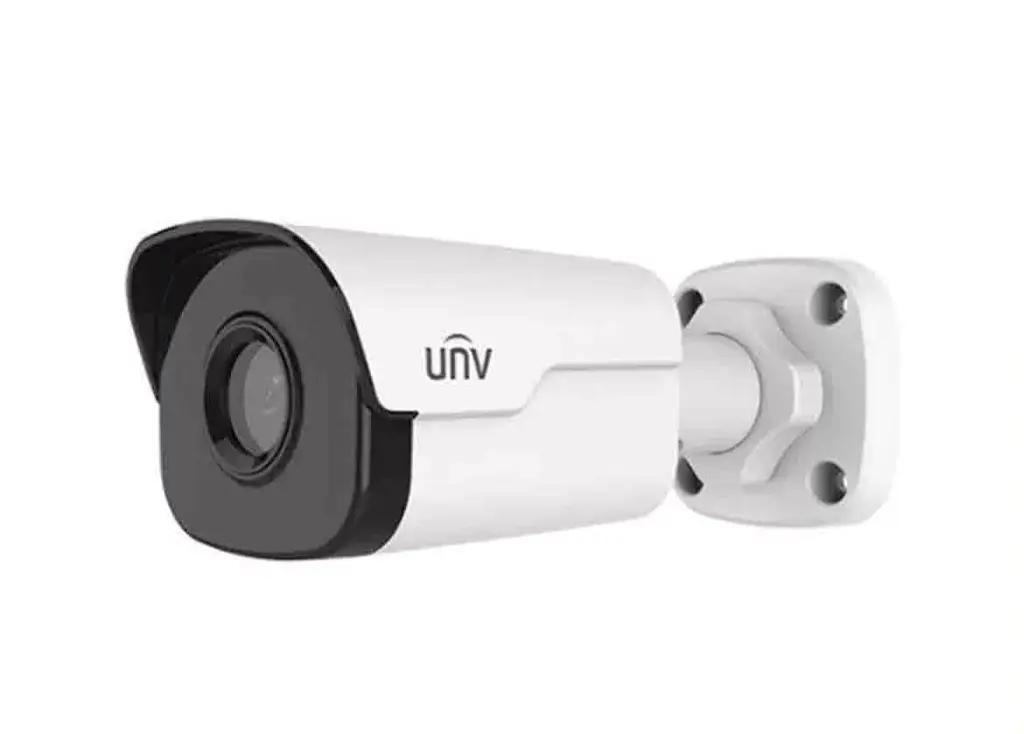 Camara IP Uniview 2MP lente fijo 4mm IR30m iA cruce e intrusion + deteccion rostro y conteo personas IP66 Metalica PoE (IPC2122SR3-PF40-B)