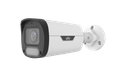 Camara IP Bullet Uniview 4MP 2.8mm Luz Blanca MicroSD iA Intrusión Micrófono ColorHunter IP67 PoE (IPC2314LE-ADF28KM-WP)
