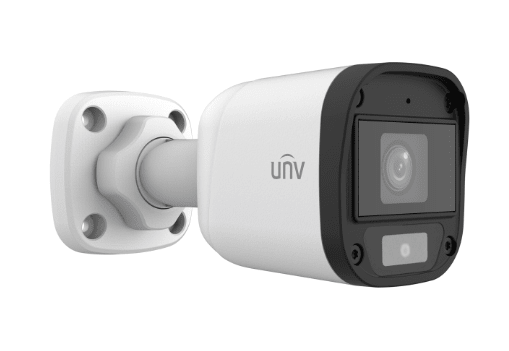 Camara analogica Uniview bullet COLOR HUNTER dual light 2MP, 2.8mm, audio (UAC-B112-AF28-DL)