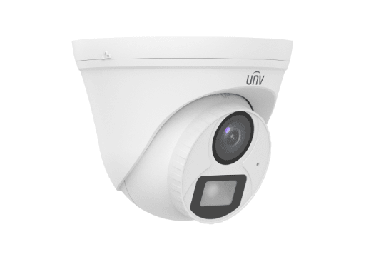 Domo analogico Uniview turret COLOR HUNTER dual light 2MP, 2.8mm, audio (UAC-T112-AF28-DL)   