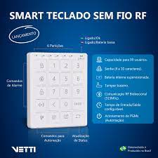 [VT2001A.cl] Vetti Smart Teclado RF (cl)