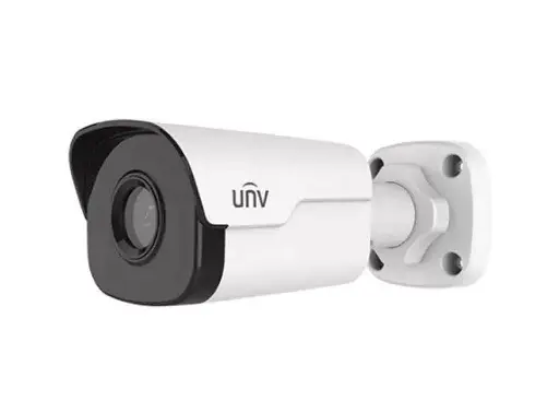 Camara IP Uniview 2MP lente fijo 4mm IR30m iA cruce e intrusion + deteccion rostro y conteo personas IP66 Metalica PoE (IPC2122SR3-PF40-B)